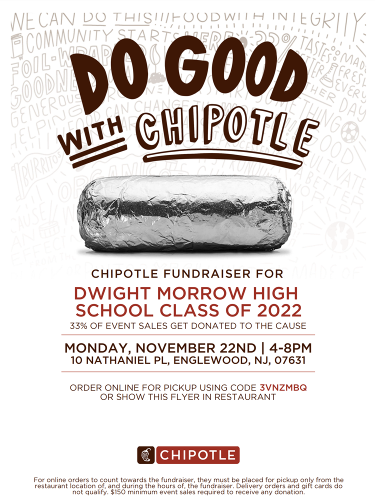 Join us for a senior class fundraiser!