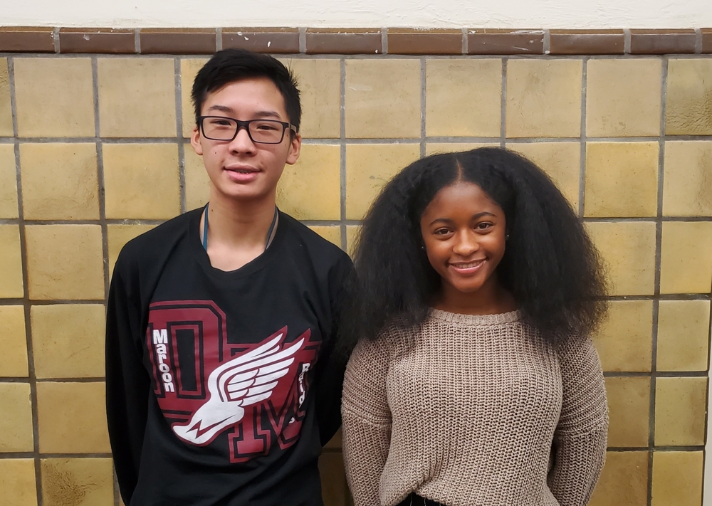 Dwight Morrow High School Students Gavin Lam & Alexis Robinson Selected as Student-Athletes of Month for October